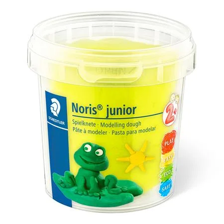 Modelovacia plastelína, sada, STAEDTLER "Noris® junior 813", 4 rôzne neónové farby 5