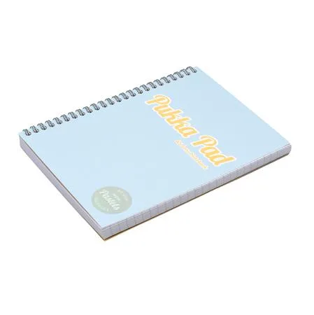 Špirálový zošit, A5, linajkový, 200 listov, PUKKA PAD "Pastel Jotta Pad", mix farieb 2