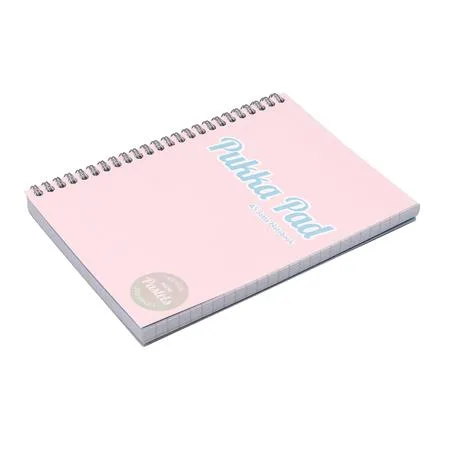 Špirálový zošit, A5, linajkový, 200 listov, PUKKA PAD "Pastel Jotta Pad", mix farieb 6