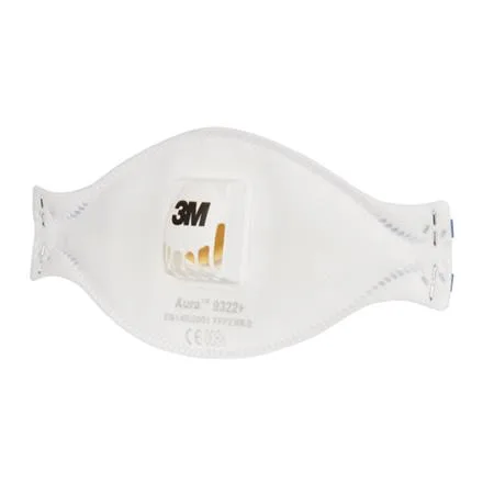 Respirátor s ventilom, 3M "9322+ Aura" 4