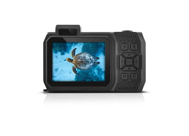 Fotoaparát, digitálny, vodeodolný, s dvojitým displejom, AGFAPHOTO Realishot "WP9500", čierny 2