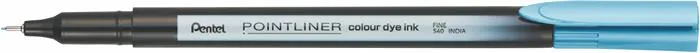 Liner, 0,4 mm, PENTEL "Pointliner", morský modrý 2