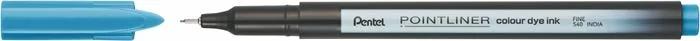 Liner, 0,4 mm, PENTEL "Pointliner", tyrkysový 2