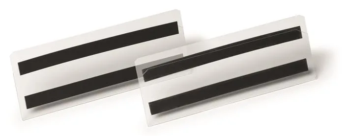Logistické vrecko, magnetické, 1/2 A5, hotizontálne, DURABLE "HARD COVER", priehľadné 2