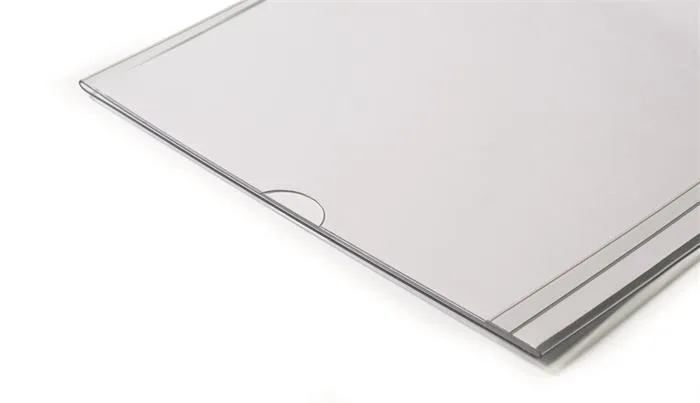 Informačná tabuľka, 149x149 mm, magnetická, DURABLE, priehľadná 3