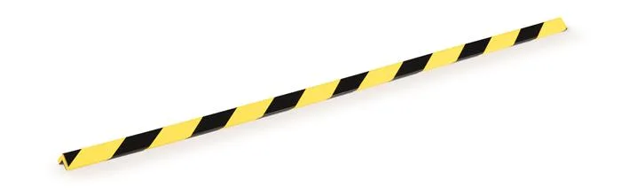 Ochranný profil na hrany, magnetický, DURABLE "C20", žltý-čierny 2