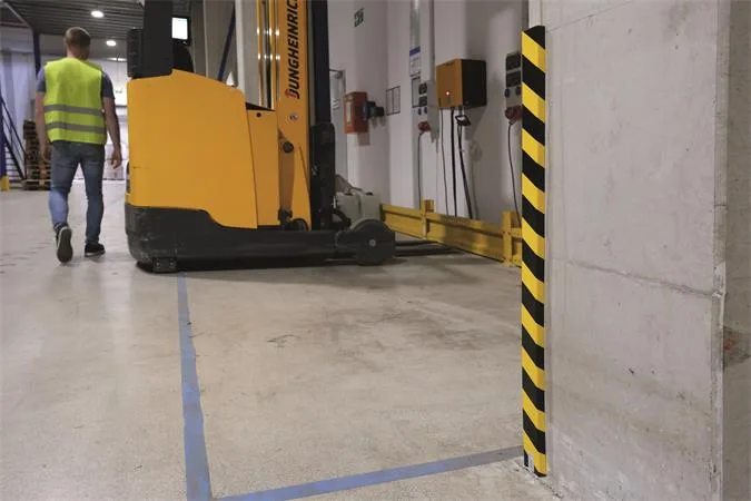 Ochranný profil povrchu, DURABLE "S20", žltý-čierny 3