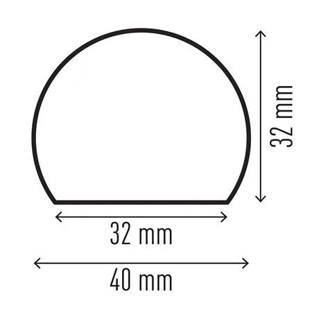 Ochranný profil povrchu, DURABLE "S32R", žltý-čierny 6