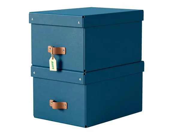Úložný box, veľkosť M, LEITZ "Puro", modrý 2
