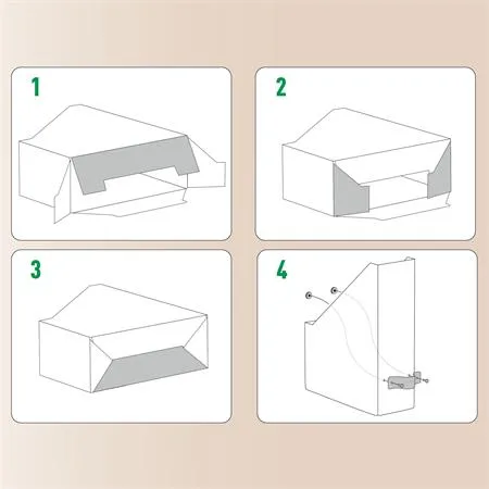 Zakladač, kartónový, 100 mm, LEITZ "Puro", zelený 6