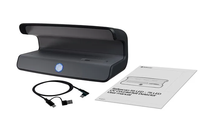 Detektor falzifikátov, SAFESCAN "55 LED", čierny 5