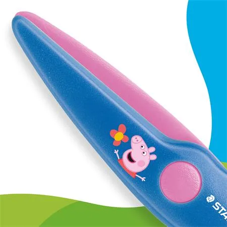 Nožnice, detské, 10 cm, STAEDTLER "Noris® junior 965", Peppa Pig 5
