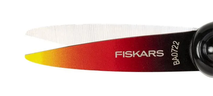Nožnice, školské 15 cm, FISKARS, ombre červené 2
