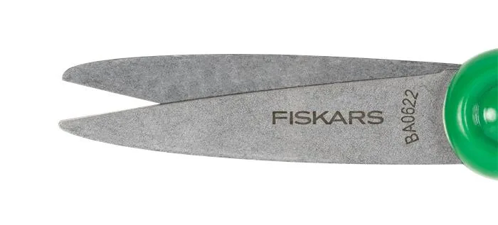 Nožnice, školské 15 cm, FISKARS, zelené 2