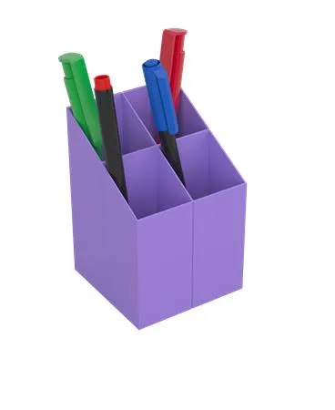 Stojan na písacie potreby, ICO, fialový 2