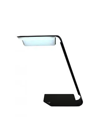Stolová lampa, LED, 9 W, ALBA "Steelio", čierna 2