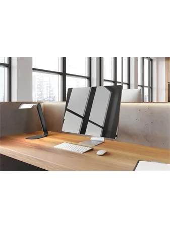 Stolová lampa, LED, 9 W, ALBA "Steelio", čierna 4