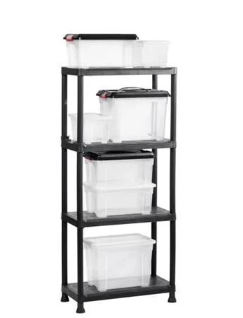 Policový systém 4 police, 60 cm, KETER "Plus Shelf" 2