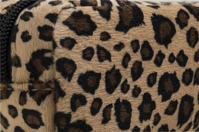 Peračník, na zips, hranatý, EXACOMPTA "Leopard" 2