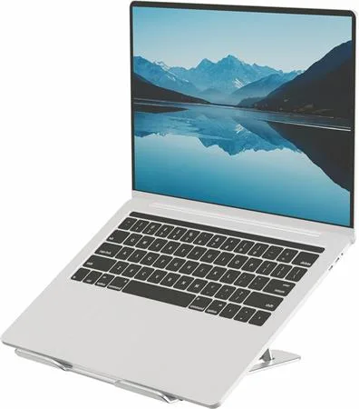 Stojan na notebook, prenosný, FELLOWES "Alumia™, strieborný 8