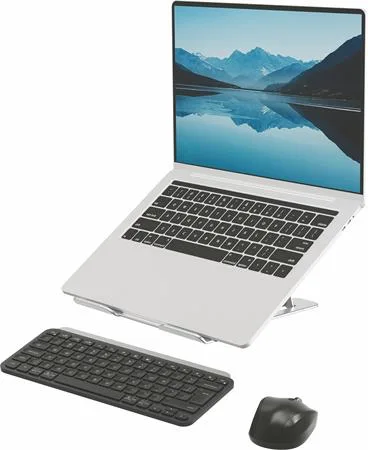 Stojan na notebook, prenosný, FELLOWES "Alumia™, strieborný 9