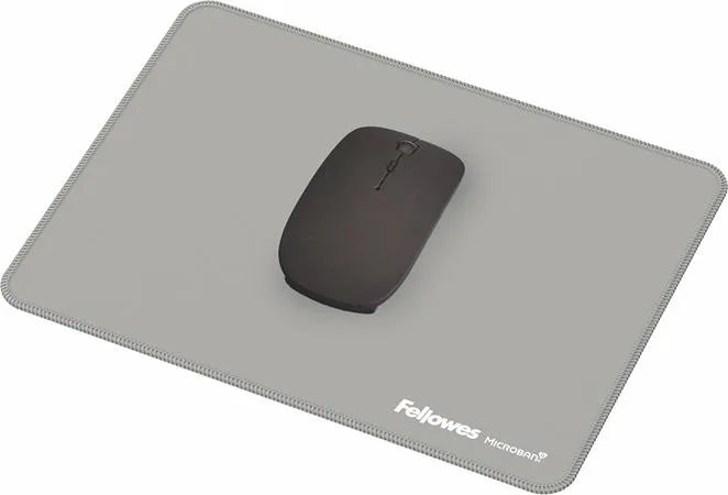 Podložka pod myš, textilný povrch, veľkosť XL, FELLOWES "Breyta", sivá 6