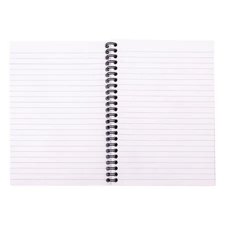 Špirálový zošit, A5, linajkový, 100 strán, PUKKA PAD "Stripe Jotta" 3