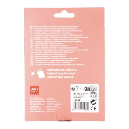 Diamantová mozaika, magnetická sada, APLI Kids „Craft Kit“ 6