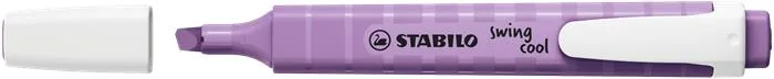 Zvýrazňovač, 1-4 mm, STABILO "Swing Cool NatureCOLORS Wildflowers", grey violet 2