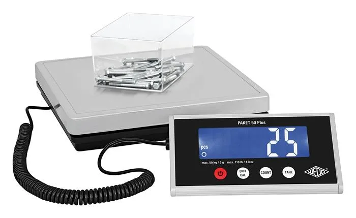 Balíková váha, digitálna,  nosnosť: 50 kg, WEDO "Paket 50 Plus" 3