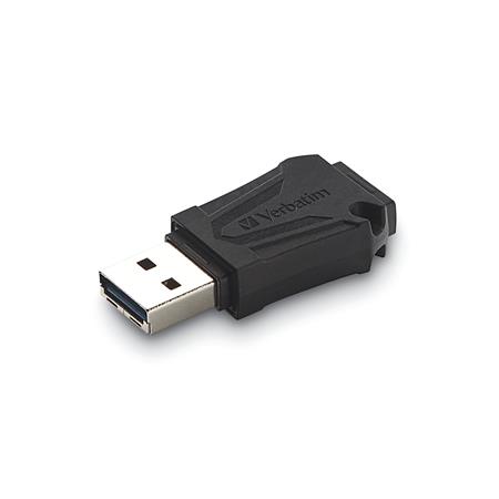 USB kľúč, 32GB, USB 2.0, extra odolný, VERBATIM "ToughMAX", čierna 2