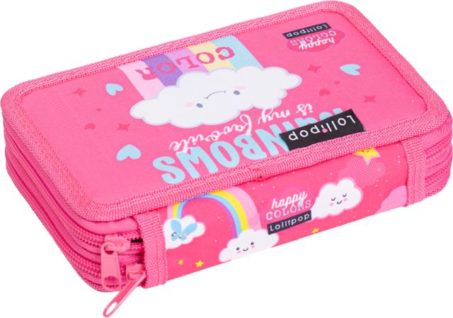 Peračník, 2 poschodový, na zips, LIZZYSULI, "Lollipop Rainbow" 3