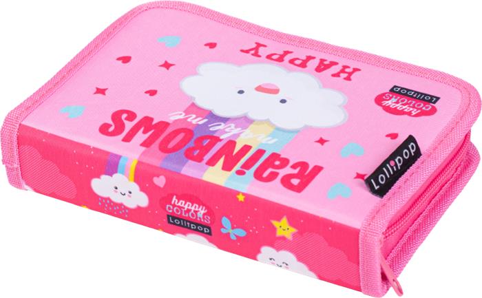 Peračník, s chlopňami, na zips, LIZZYSULI, "Lollipop Rainbow" 2