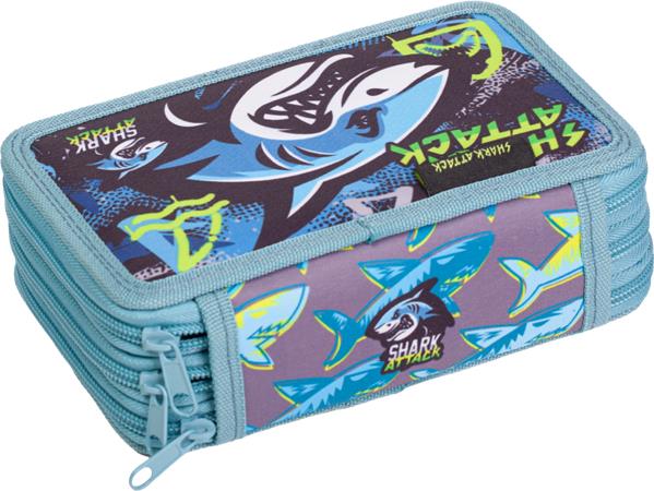 Peračník, 3 poschodový, na zips, LIZZYSULI, "Shark Attack" 3