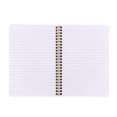 Špirálový zošit, A5, linajkový, 100 listov, PUKKA PAD "Floral Jotta Notebook", mix 9