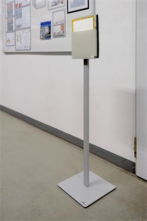 Držiak dokumentov, A4, magnetický, DURABLE "Info Box", sivý 6