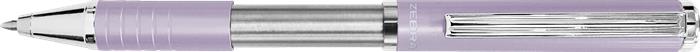 Guľôčkové pero, 0,24 mm, teleskopické, levanduľové telo, ZEBRA "SL-F1", modré 2
