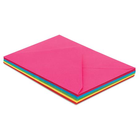 Obálka, C5, PUKKA PAD " Bright", mix farieb 3