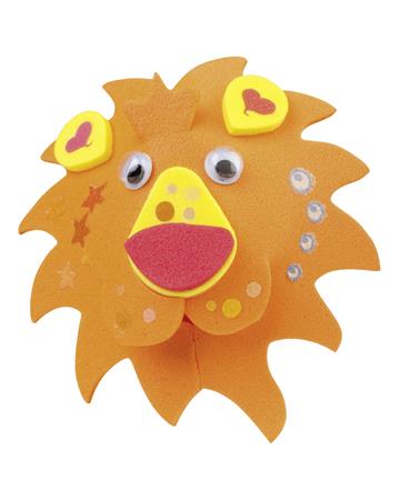 Súprava na výrobu prstových bábok z moosgumy, FOLIA, zvieratká 3